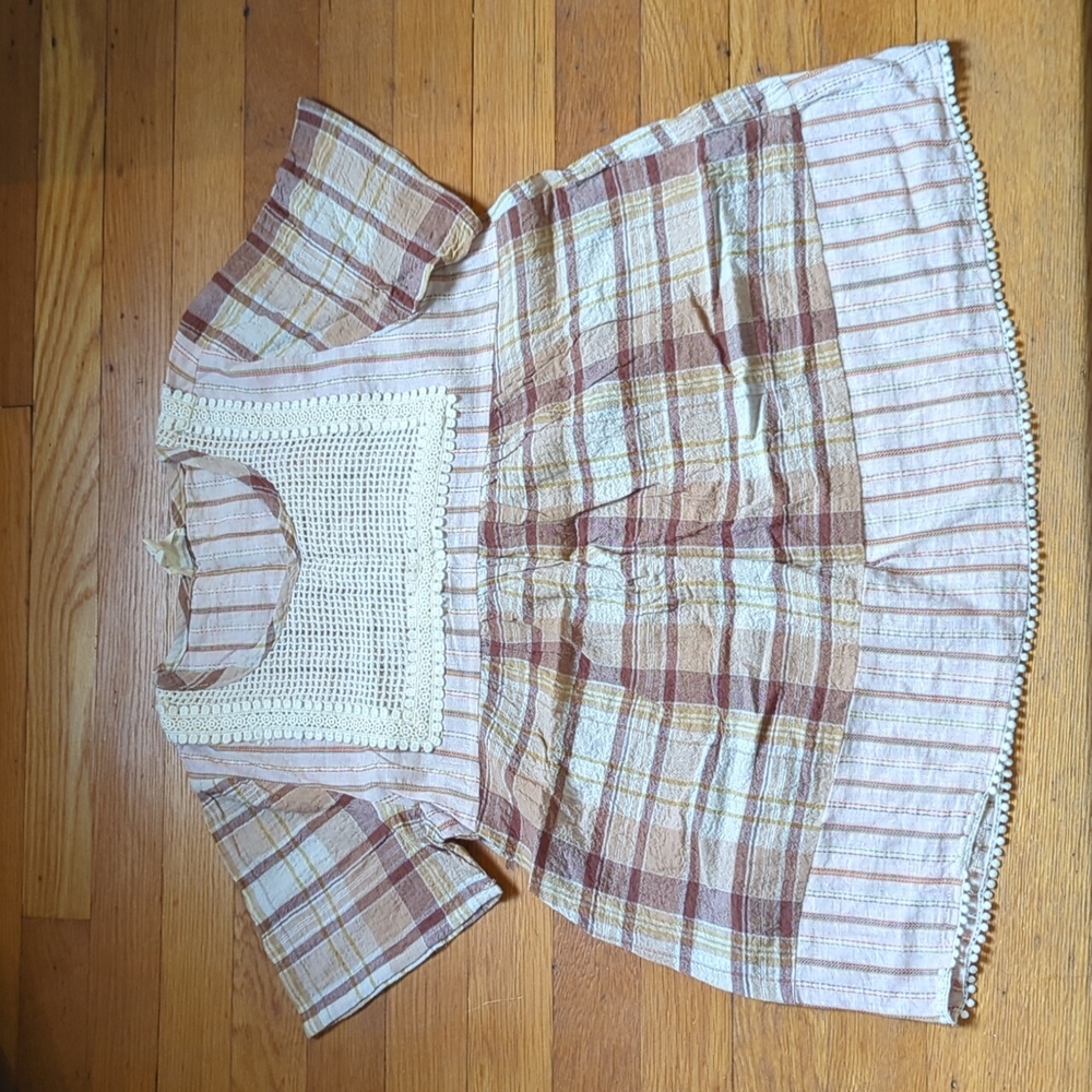 Mo vint peasant top size XS